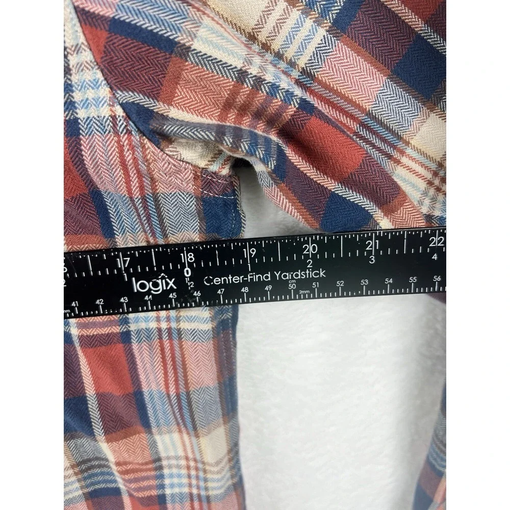 J Crew Sportsman Outfitter‎ Mens Size Small Red Plaid Button Up Long Sleeved